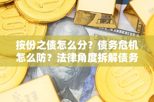 北京按份之债怎么分？债务危机怎么防？法律角度拆解债务分配与风险自保指南