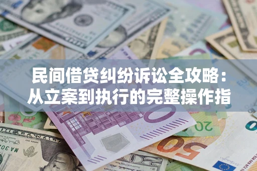 北京民间借贷纠纷诉讼全攻略：从立案到执行的完整操作指南