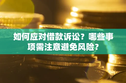 北京如何应对借款诉讼？哪些事项需注意避免风险？