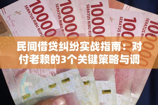 北京民间借贷纠纷实战指南：对付老赖的3个关键策略与调解盲区解析